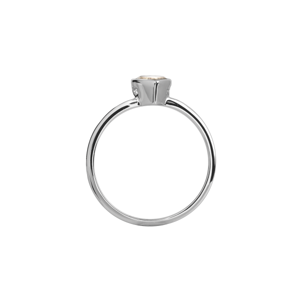 Jacques Lemans SE-R157A56 Damen Ring Gr. 56 Sterlingsilber mit White Topaz